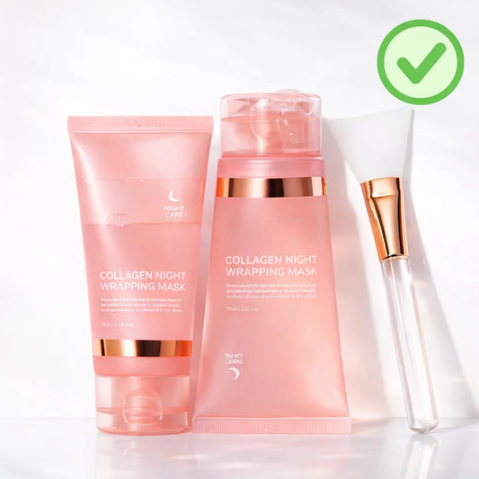 Masque au Collagène+ 1 pinceau applicateur OFFERT 🎁