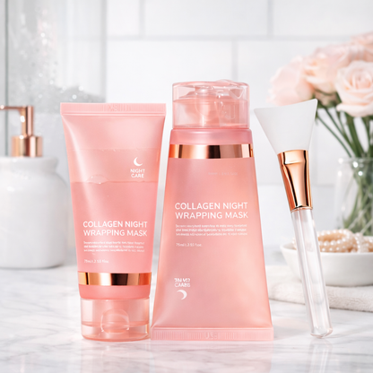 Masque au Collagène+ 1 pinceau applicateur OFFERT 🎁
